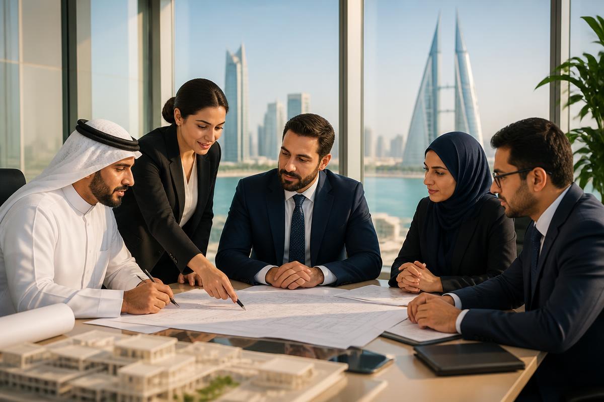 Professional GCC business meeting